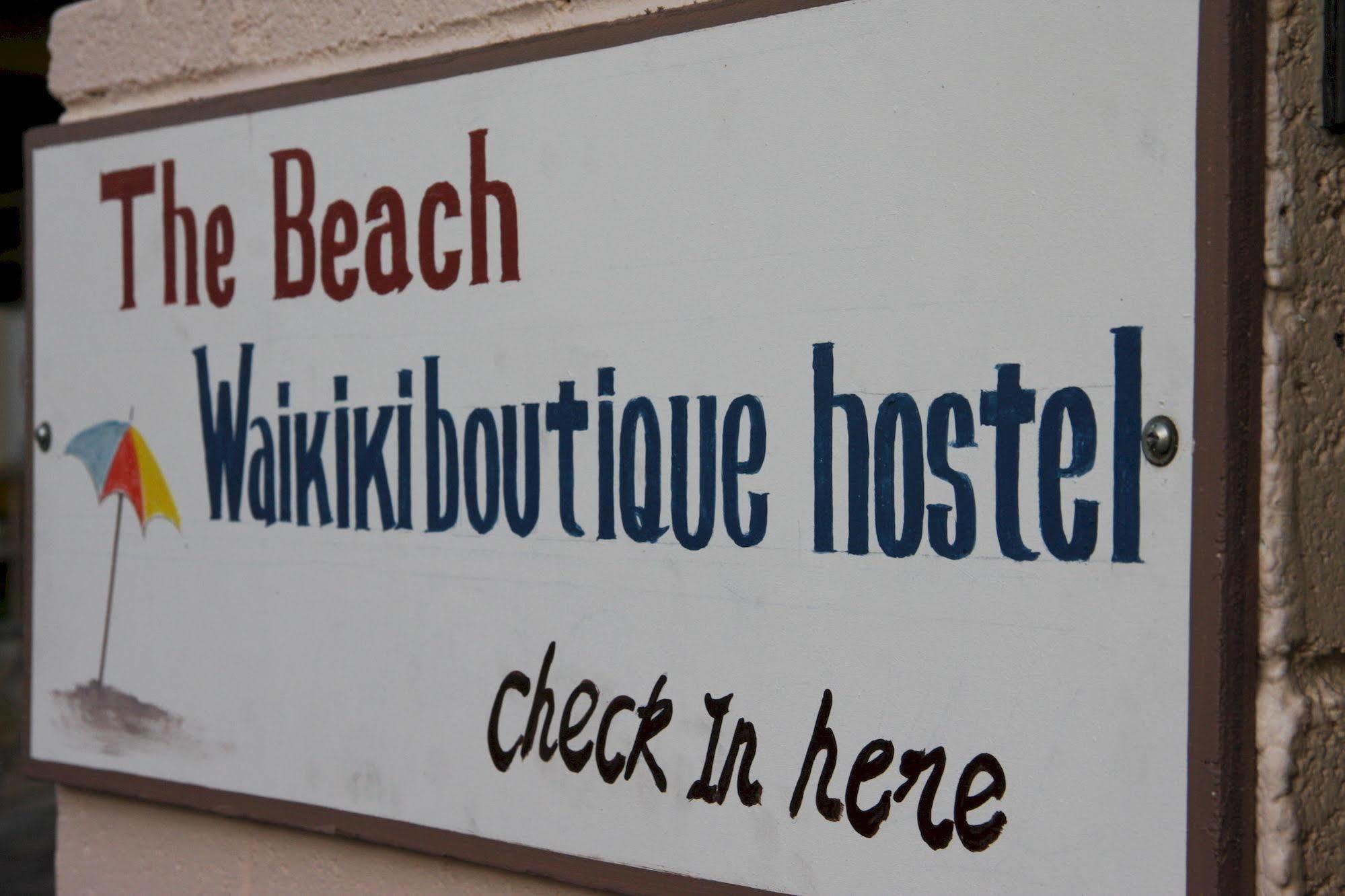 The Beach Waikiki Boutique Hostel Honolulu Kültér fotó